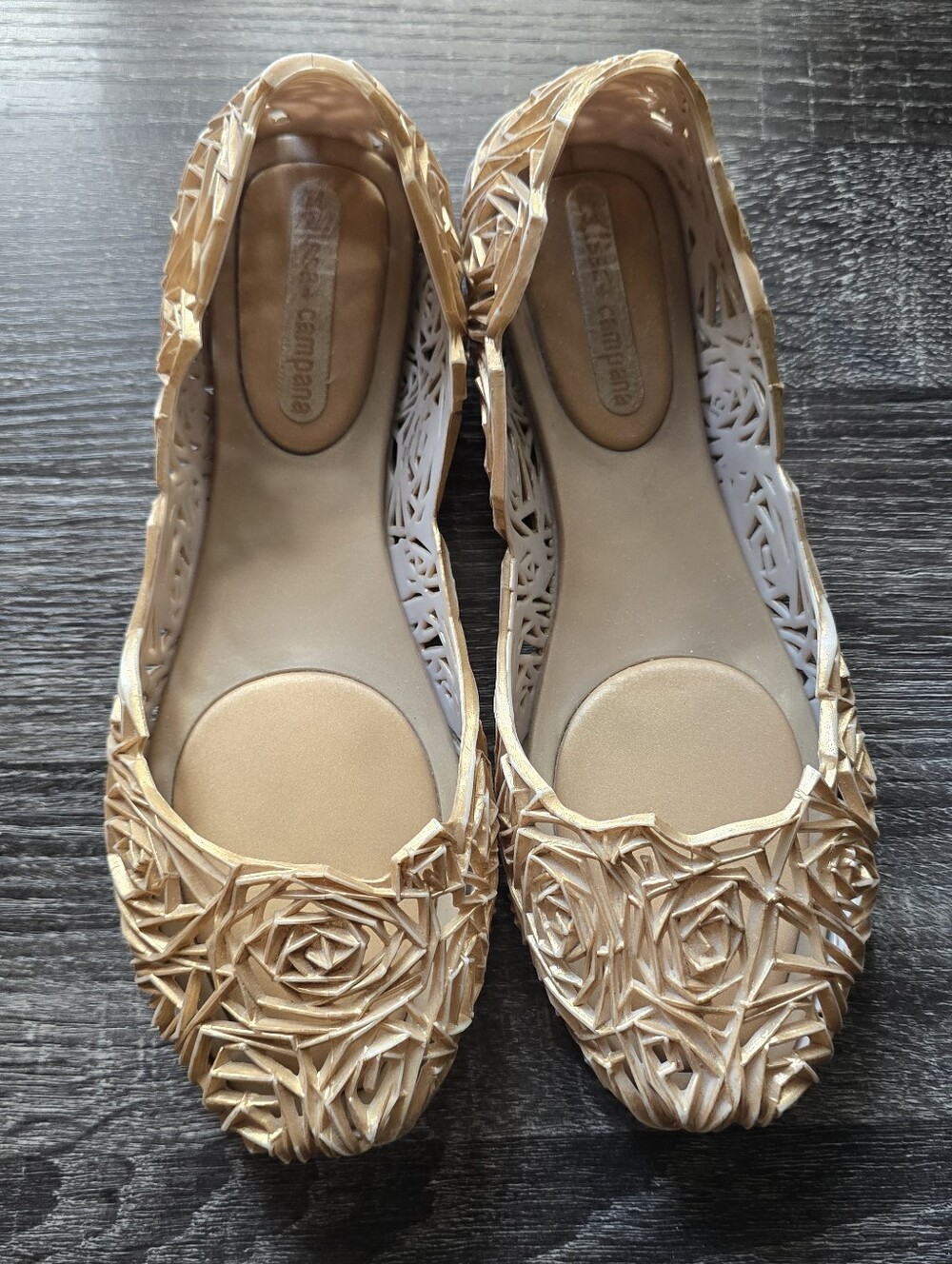 Melissa + Campana Jelly Ballet Flats